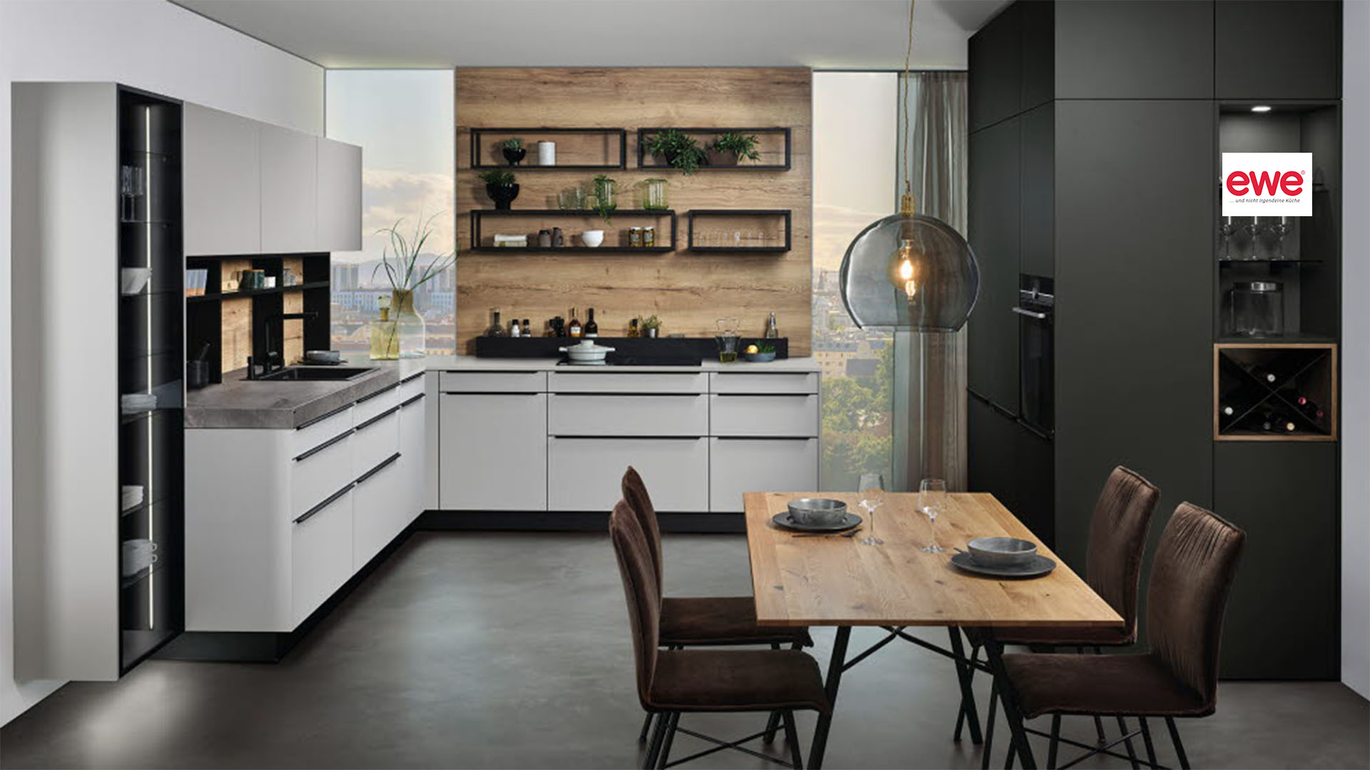 ewe Küche modern Holz Küchenwelt Leoben