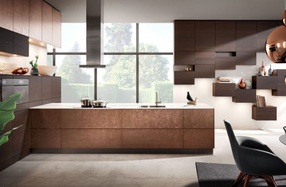 Küchenmodelle Elegante Küche Bronze